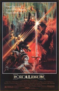 Excalibur movie poster