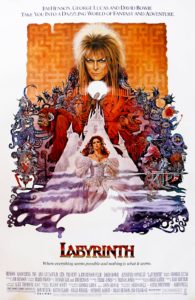 Labyrinth movie poster 1986